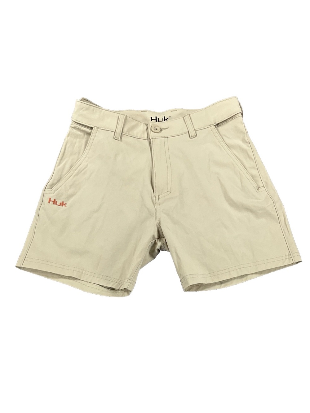 Huk Women’s Fishing Shorts Size XS Outdoor Active Beige Hiking